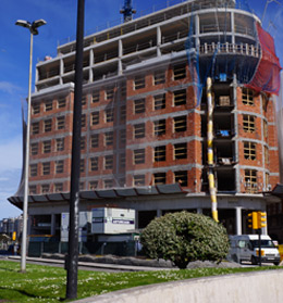 Cerramiento de fachada.