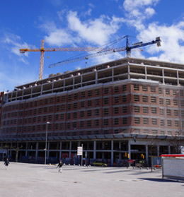 Cerramiento de fachada.